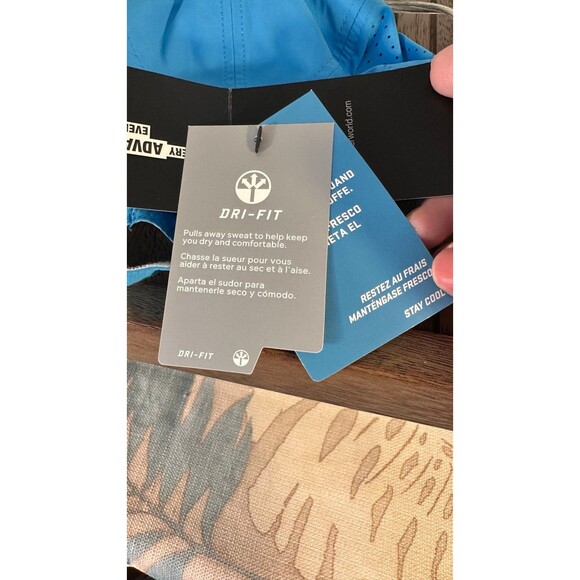 Nike RZN VRS Golf Hat Blue OSFM Adjustable Breathable Swoosh Logo Polyester New - Picture 7 of 10